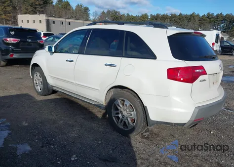 2007 Acura Mdx Technology Package from USA, damaged, VIN 2HNYD28417H552696
